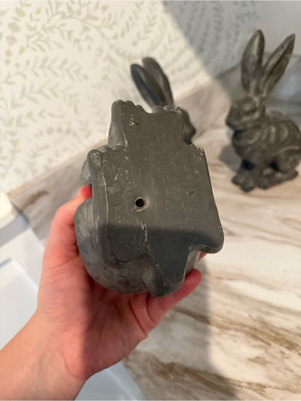 Pottery Barn Set of 3 Bunnies - Picture 4 of 8